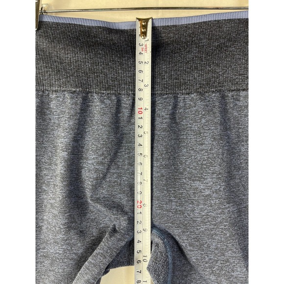 Victoria's Secret "PINK" Blue Seamless Leggings Women's Yoga Pants Gym Workout S - Picture 11 of 14